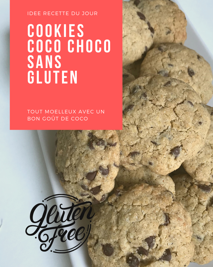 Cookies coco choco sans gluten